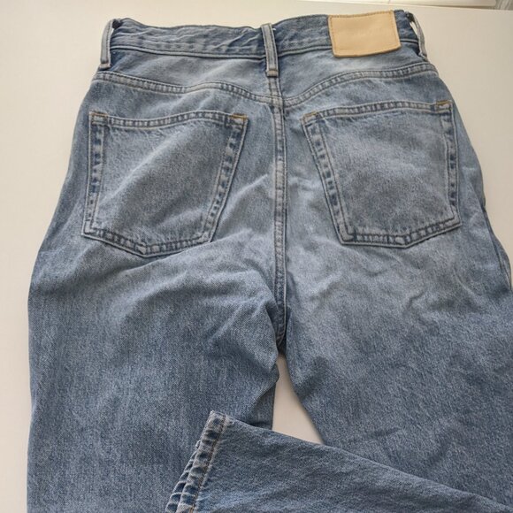 Everlane 90s Cheecky Jeans Vintage Sunbleached Blue 24 - Picture 5 of 7